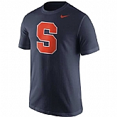 Syracuse Orange Nike Logo WEM T-Shirt - Navy Blue,baseball caps,new era cap wholesale,wholesale hats